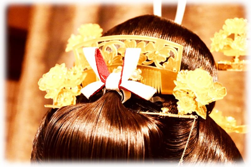 結婚式 神前式 髪型