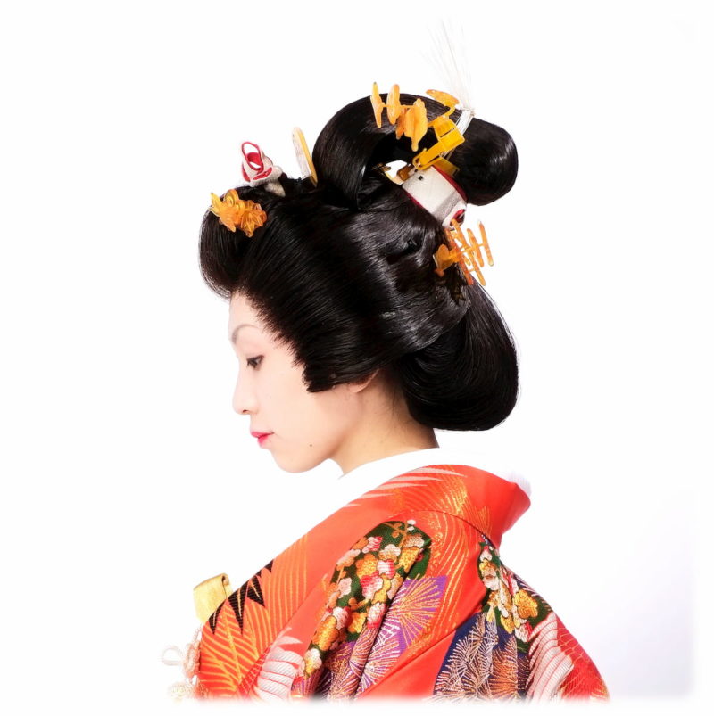神前式 新婦 髪型