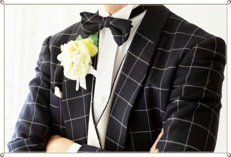 結婚式 タキシード 色