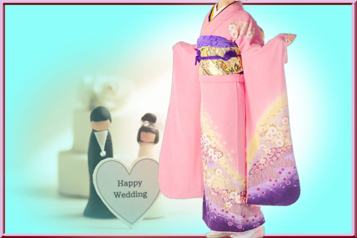 結婚式 振袖